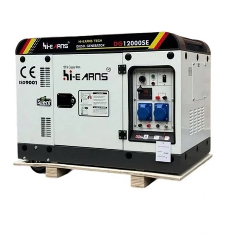 Máy Phát Điện Chạy Dầu 9KW Hi-Earns DG12000SE 220V
