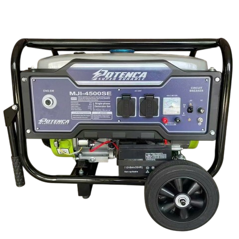 Máy Phát Điện Chạy Xăng 3Kw Potenca MJI-4500SE Đề Điện