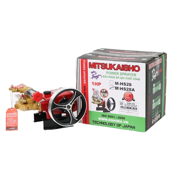 Đầu xịt Mitsukaisho M-HS28A 1.0HP Đỏ