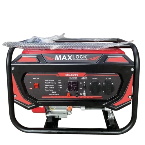 Máy Phát Điện Chạy Xăng 3Kw Maxlock MS3500