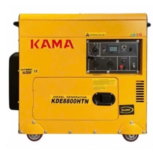 Máy Phát Điện Chạy Dầu 6Kw Kama KDE8800HTN