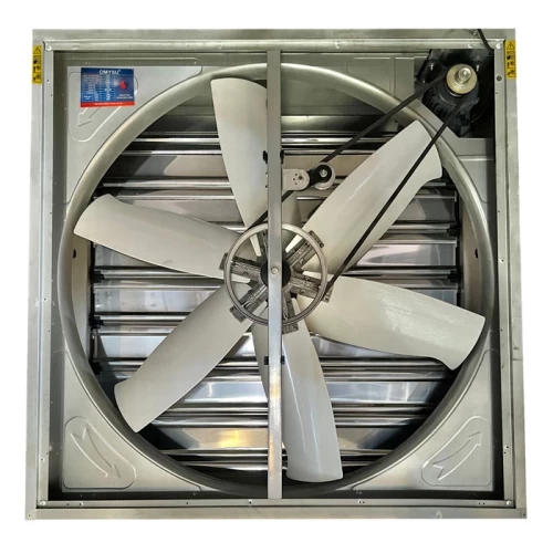 Quạt Thông Gió Vuông Omysu BMF-1220P 1220×1220 Cánh POM 380V