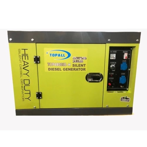 Máy Phát Điện Chạy Dầu Topall 5Kw TOP6800SE-N Cách Âm