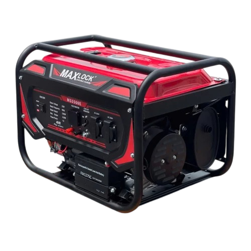 Máy Phát Điện Chạy Xăng 5Kw Maxlock MS6500E Đề