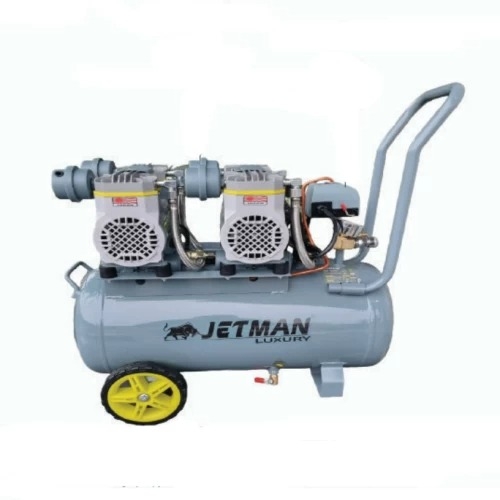 Máy Nén Khí Không Dầu Jetman 40L 3Hp NKF-1180x2T40 Lên Hơi Nhanh