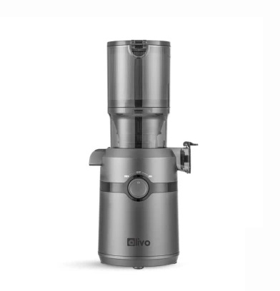 Máy Ép Chậm OLIVO SJ240 - Phiên Bản Giới Hạn Màu Titanium - Khoang Tiếp Lớn - Giải Pháp Hoàn Hảo Cho Việc Ép Kết Hợp Trái Cây, Rau Củ