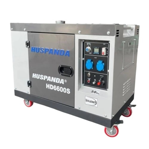 Máy Phát Điện Chạy Dầu 5Kw Huspanda HD6600S