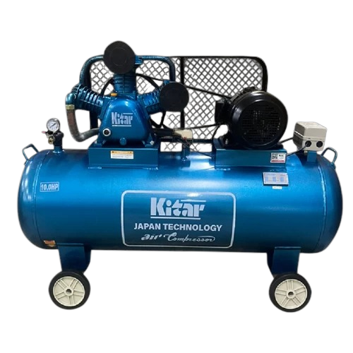 Máy Nén Khí Dây Đai Hai Cấp 10HP 340L Kitar KT100-340/S2 Áp 12.5