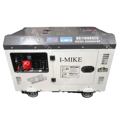 Máy Phát Điện Chạy Dầu I-Mike 10Kva DG11000SE3 Siêu Chống Ồn 3 Pha