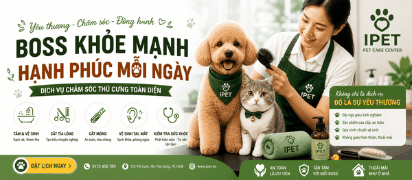 Dịch vụ chăm sóc thú cưng