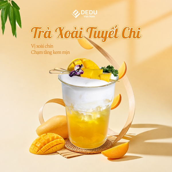 Trà Xoài Tuyết Chi - DEDU Việt Nam