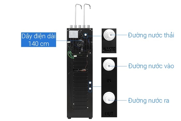 Máy lọc nước Kangaroo Sumire Hydrogen nóng lạnh KG12A8