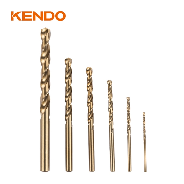 Bộ mũi khoan inox HSS-Co 6 cái (2- 8mm) Kendo - 11603834