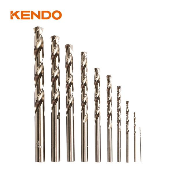 Bộ mũi khoan kim loại HSS 10 cái Kendo - 11603033