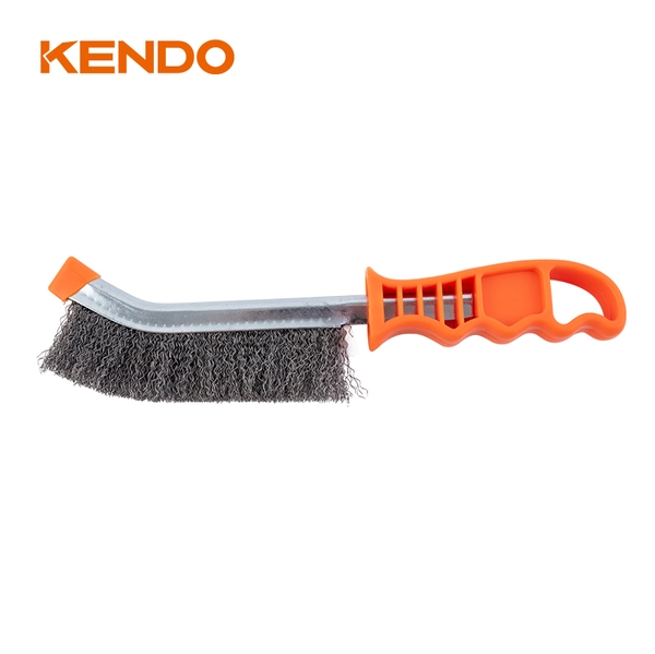Bàn chải sắt sợi thép kích thước 10 inch 250mm Kendo - 31405