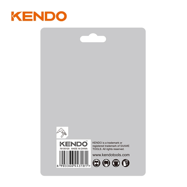 Bộ chổi đánh rỉ sét sợi thép 3 cái Kendo - 76100120