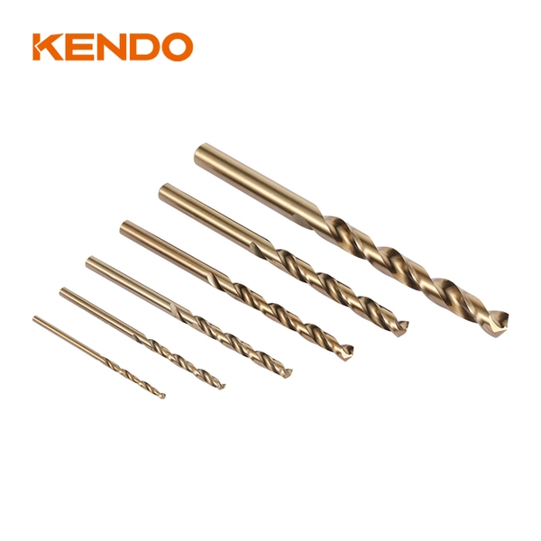 Bộ mũi khoan inox HSS-Co 6 cái (2- 8mm) Kendo - 11603834