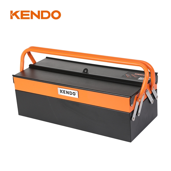 Bộ dụng cụ sửa chữa với 3 khay chứa 70 chi tiết Kendo - 90201