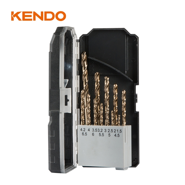 Bộ mũi khoan inox HSS-Co 13 cái (1.5- 6.5mm) Kendo - 11604034