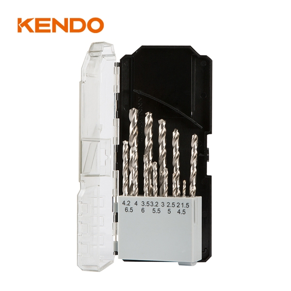 Bộ mũi khoan kim loại HSS 13 cái Kendo - 11603133