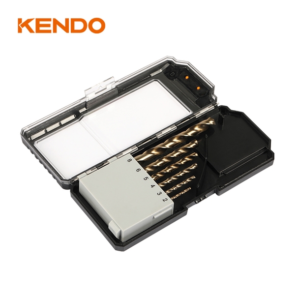 Bộ mũi khoan inox HSS-Co 6 cái (2- 8mm) Kendo - 11603834