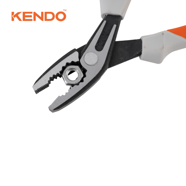 Kìm điện hạng nặng đòn bẩy trợ lực cao bằng thép CR-V 8 inch 210mm Kendo – 10136