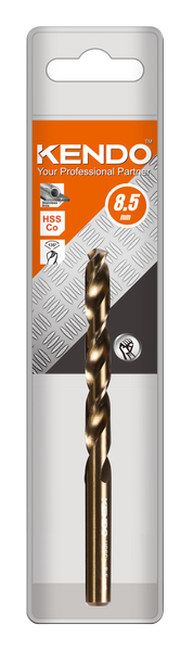 Mũi khoan inox HSS-Co (1.0mm - 6.5mm) thương hiệu Kendo