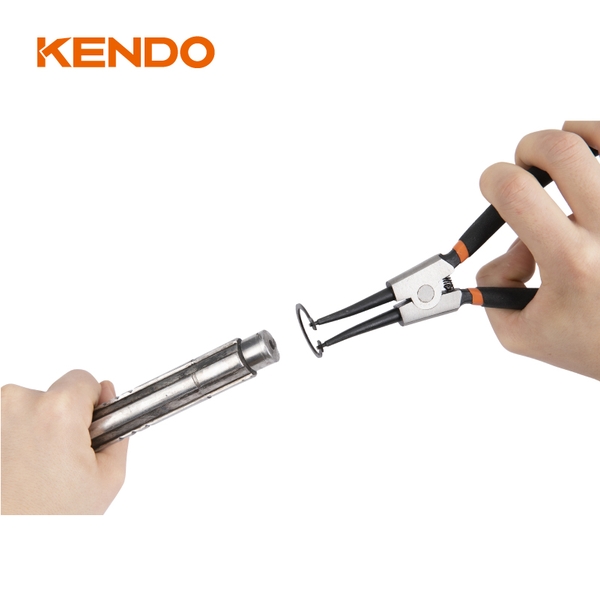 Kìm phe thẳng ra 7 inch 180mm Kendo - 11501