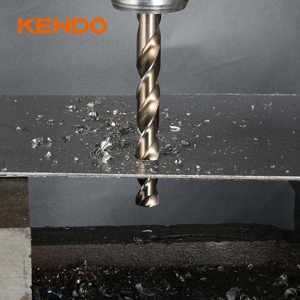 Bộ mũi khoan inox HSS-Co 10 cái (1- 10mm) Kendo - 11603934