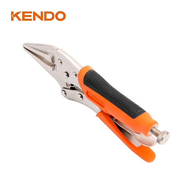 Kìm bấm mũi nhọn cán bọc nhựa 10 inch 250mm Kendo - 11612