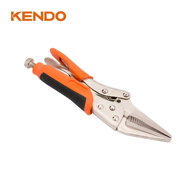 Kìm bấm mũi nhọn cán bọc nhựa 10 inch 250mm Kendo - 11612