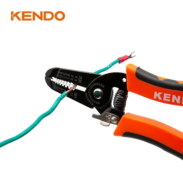 Kìm tuốt dây điện 0.6-2.6mm kích thước 7 inch 175mm Kendo - 11703