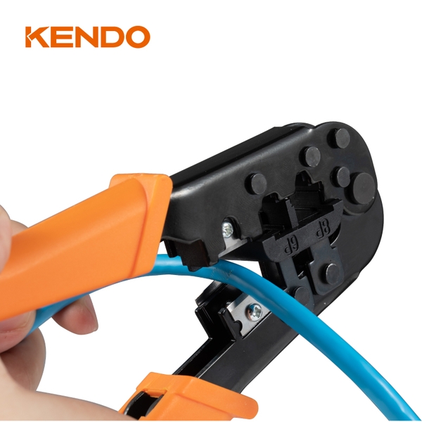 Kìm bấm mạng RJ45/RJ11 kích thước 190mm Kendo - 11711