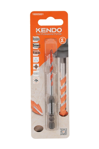 Mũi khoan gạch men chân lục giác Kendo kích thước đa dạng từ 4.0mm-10.0mm