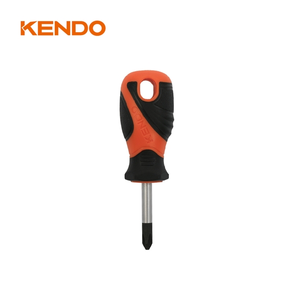 Tua vít bake bằng thép Cr-V tay cầm bọc cao su PH2 x 38mm Kendo - 20145