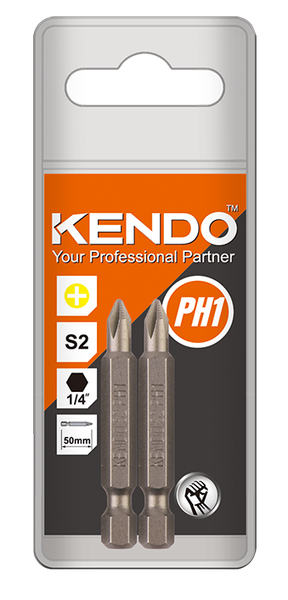 Mũi vít bake 1 đầu 50mm thương hiệu Kendo - 21220512