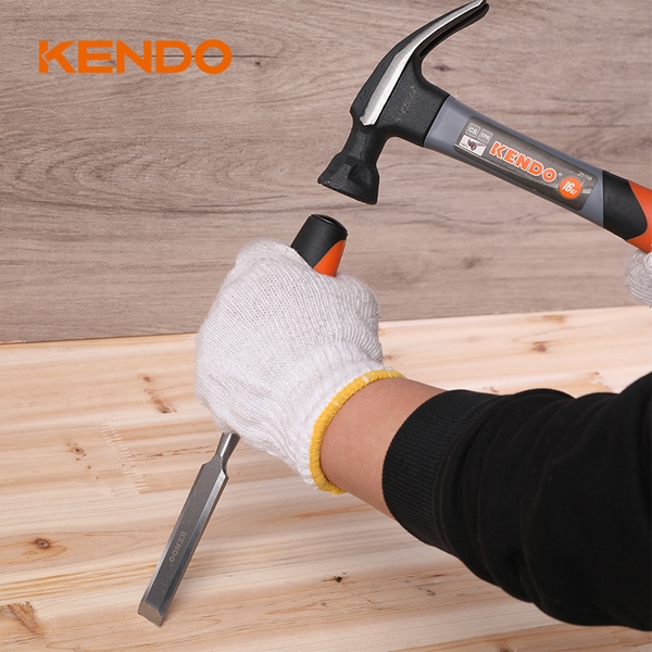 Đục gỗ tay cầm bọc nhựa Kendo