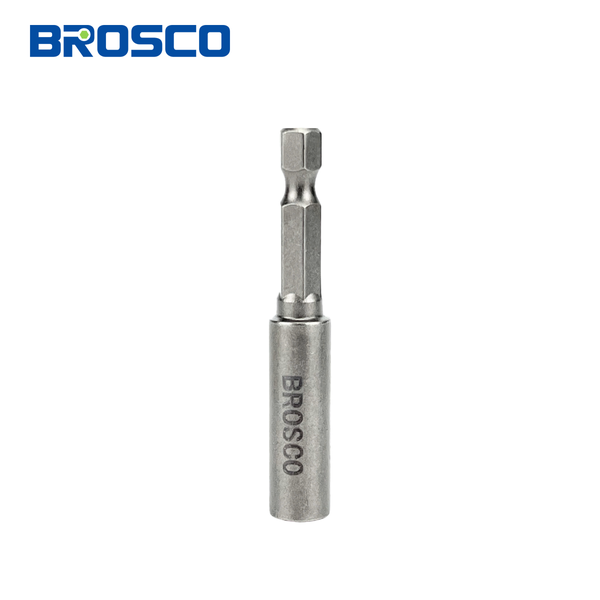 Đầu nối 1/4'' x 60mm chuôi lục giác 6.35mm (thân liền) Brosco - BRH14YT060