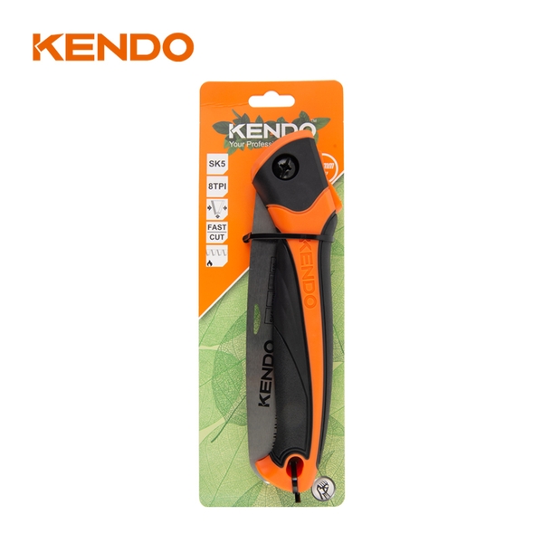 Cưa cành cây dạng gấp gọn 7 inch 180mm Kendo - 30489