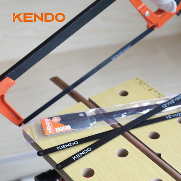 Bộ 10 lưỡi cưa kim loại bằng thép 65Mn 24TPI kích thước 12