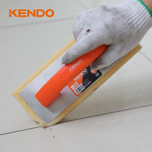 Bàn chà xốp chất liệu đế bọt biển kích thước 240x100x25mm Kendo - 45365