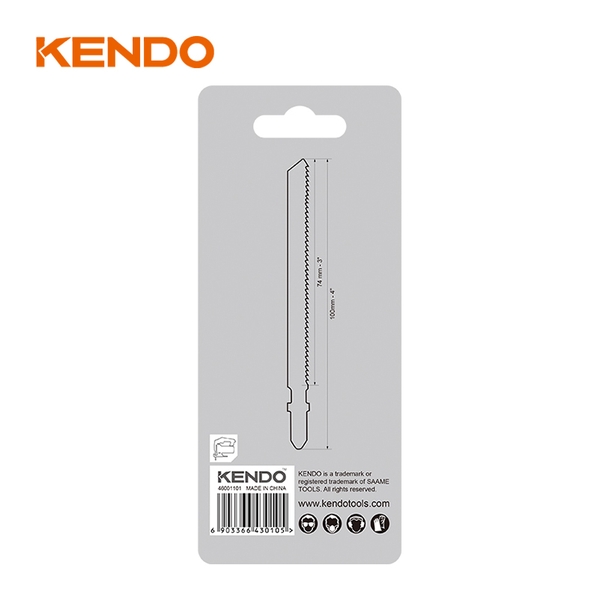 Bộ 03 lưỡi cưa lọng cắt thẳng, cắt mịn cho gỗ T101B HCS Kendo - 46001101