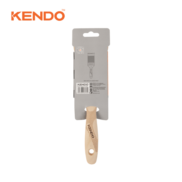 Cọ sơn dầu tay cầm gỗ bản Kendo (25mm - 101.6mm)