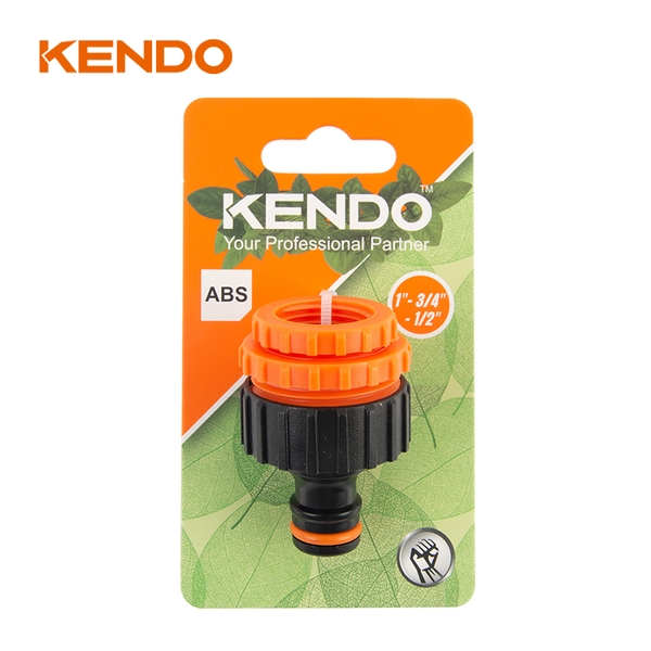Bộ chuyển đổi vòi 1inch-3/4inch-1/2inch Kendo - 60634