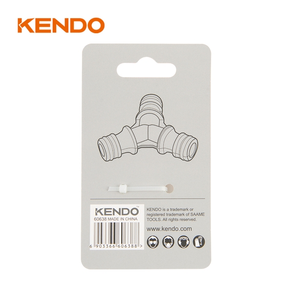 Đầu nối 3 chiều  Kendo - 60638