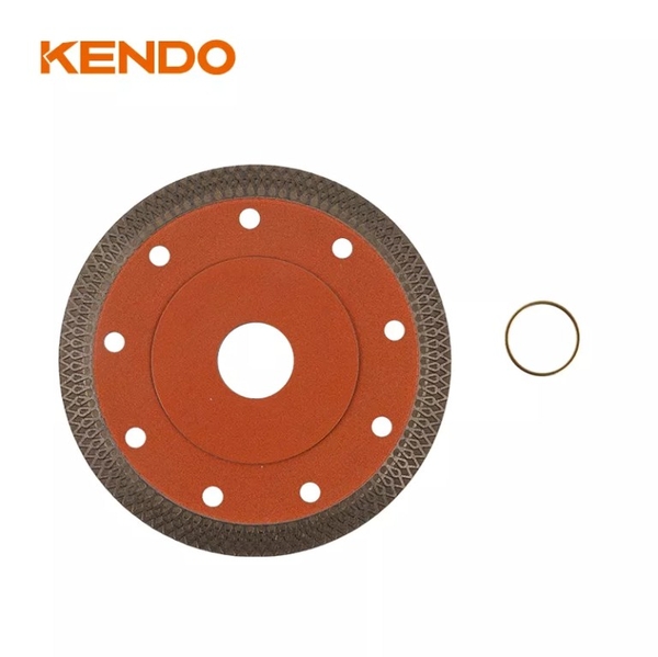 Lưỡi cắt kim cương siêu mỏng Ultrathin 105mm - 125mm mép dạng lưới Turbo Kendo