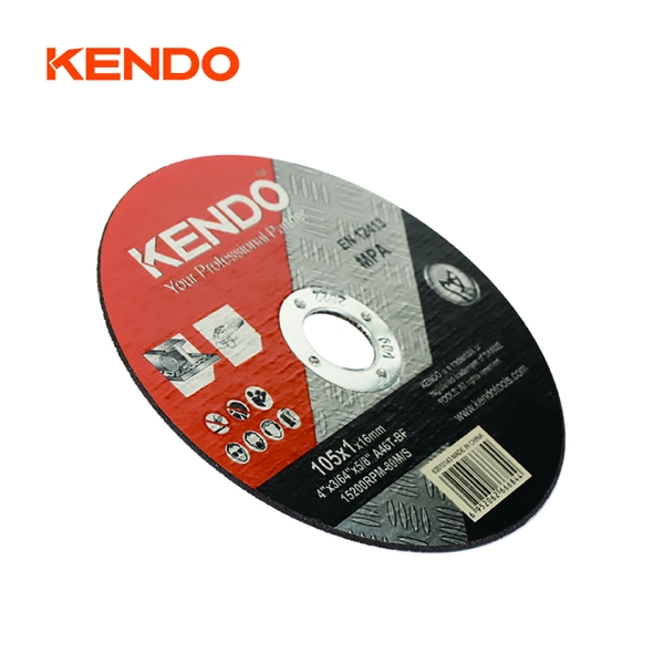 Đá cắt kim loại 115×1×22.23mm Kendo - 63011143