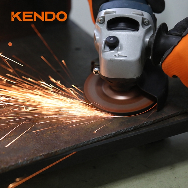Đá mài tâm trũng cho kim loại 100×6×16 mm Kendo - 63210143