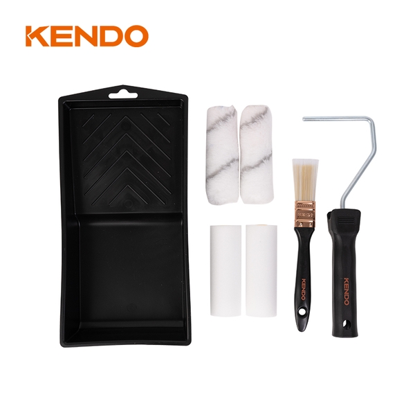 Bộ dụng cụ sơn 7 cái kích thước 4 inch 100mm Kendo - 46706