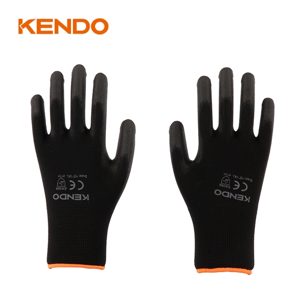 Găng tay chống cắt tráng PU 10 inch XL (CE) Kendo - 76118